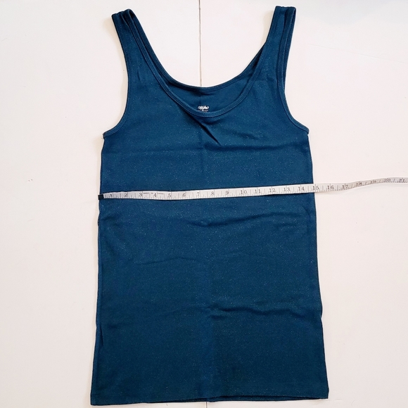 NWOT Teal+Sparkle Tank - Picture 2 of 6